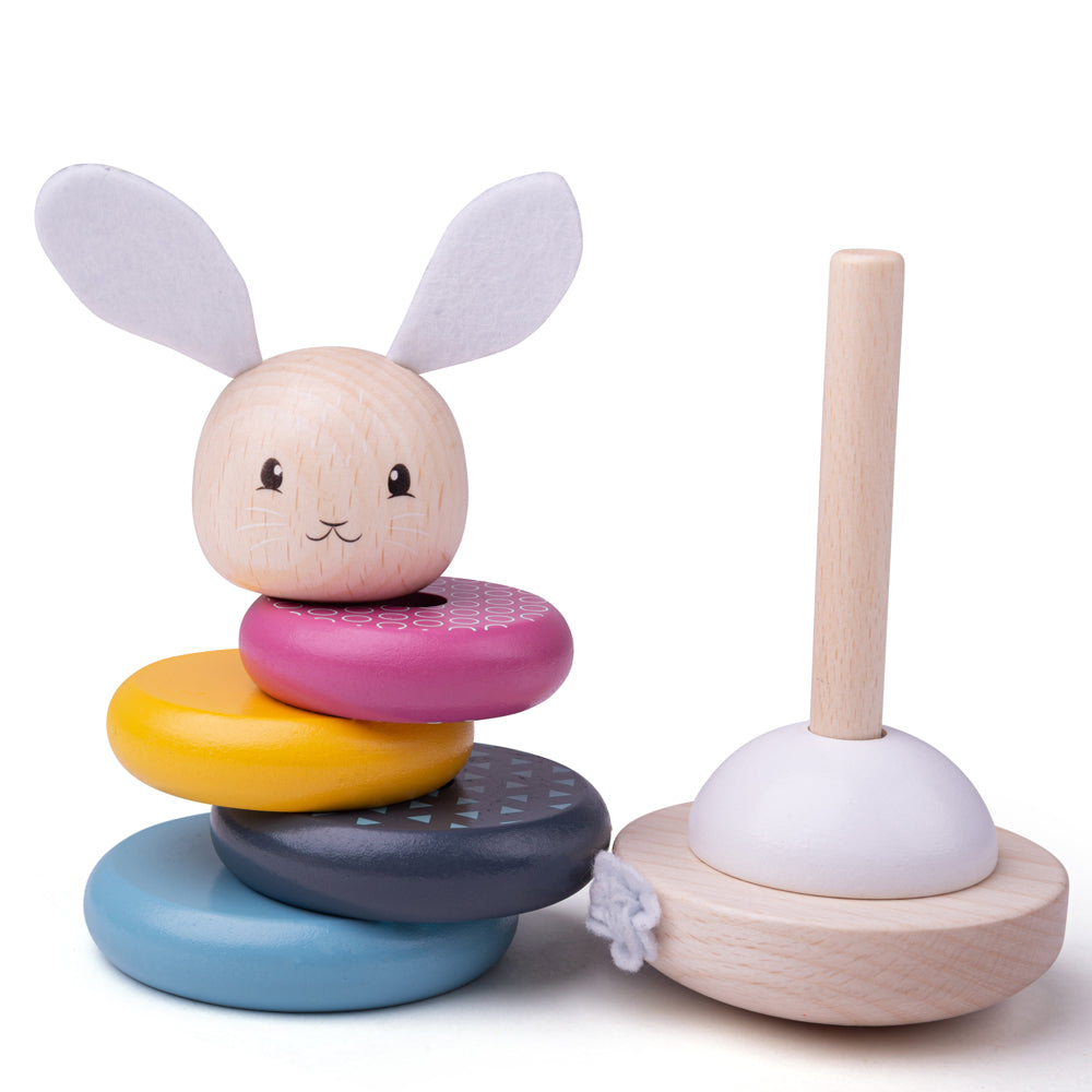 BigJigs 100% FSC Certified Rabbit Stacking Rings